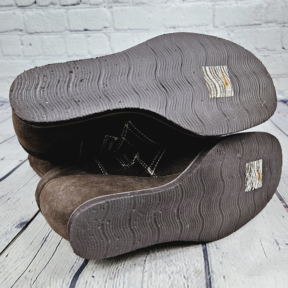 ROCKET DOG | wedge heel suede side zip boots - Picture 7 of 10